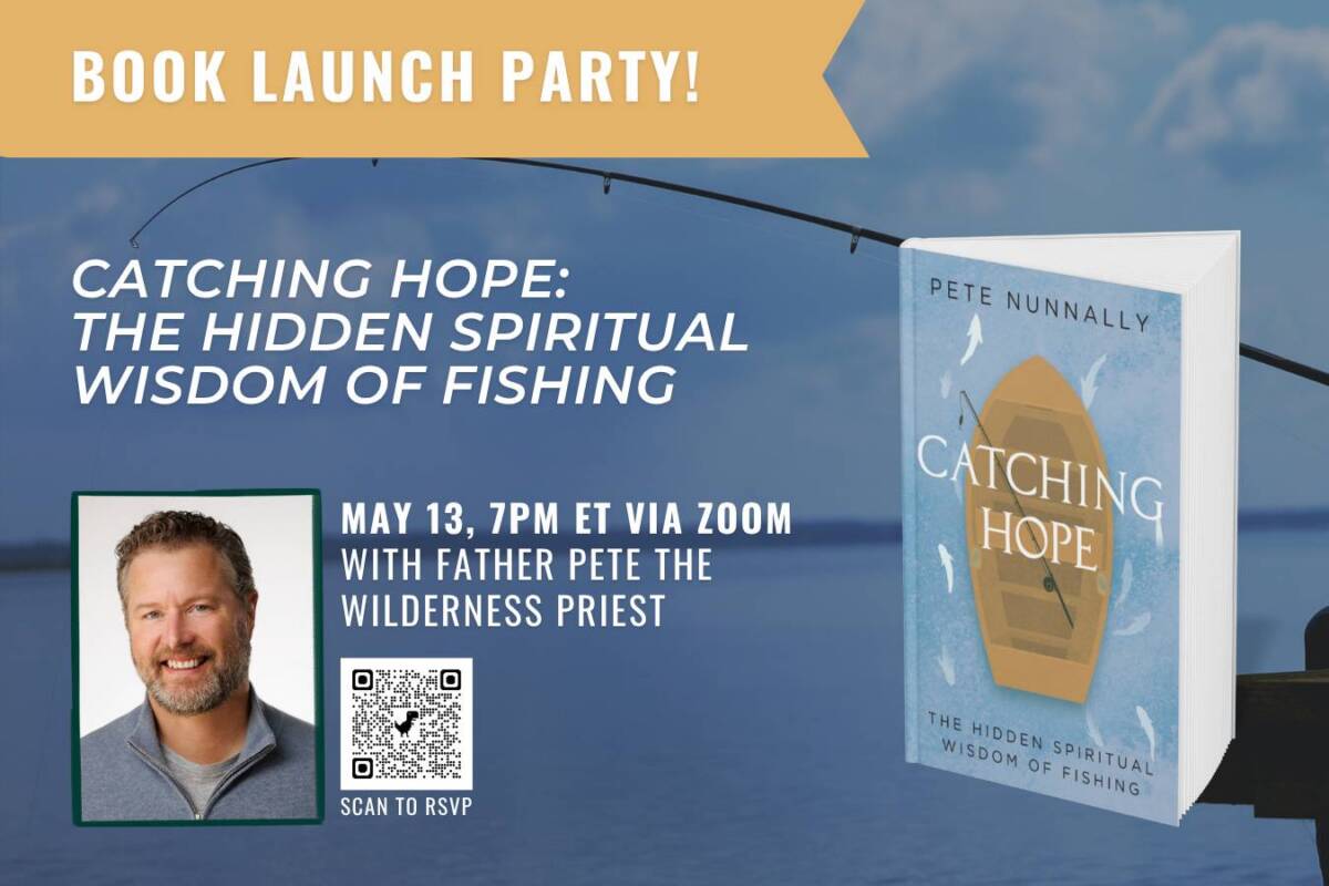 May 13, 7pm ET Online Book Launch for Catching Hope by Pete Nunnally